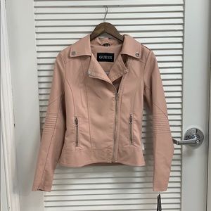 Guess Faux Leather Moto Jacket